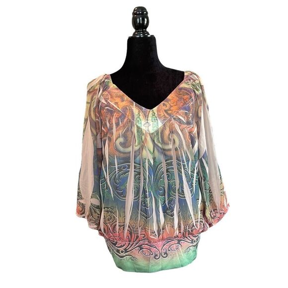 Investments Orange Statement Top - L - Picture 3 of 6